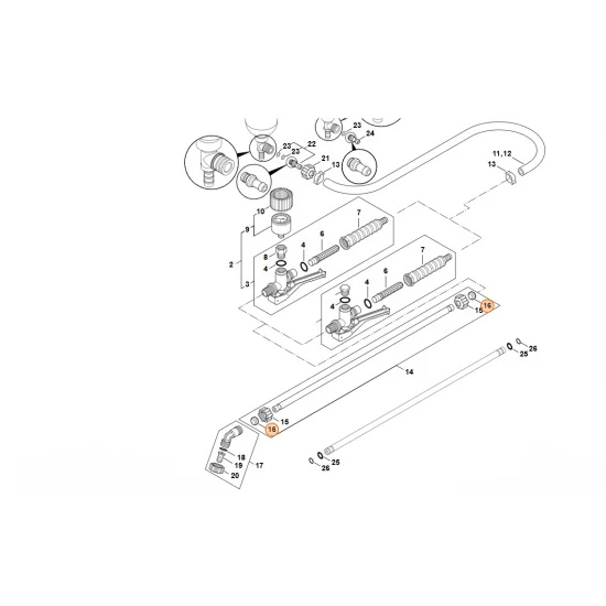 STIHL  Pierścień uszczelniający 4247 505 0800